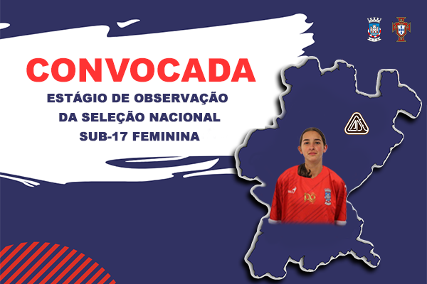 Renata Pina convocada para Estágio de Observação da Seleção Sub-17